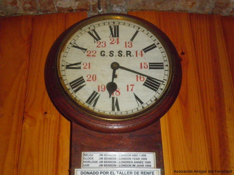 Reloj de la Compañía Great Southern Spain Railway