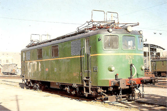 LocomotoraElectricaTrifasicaRenfe21-24FotoFerranLlaurado1965 LocomotoraElectricaTrifasicaRenfe21-24FotoFerranLlaurado1965