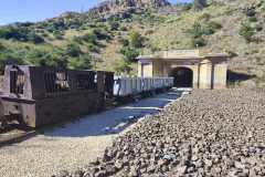 Ferrocarril de la bahía de Portmán. Foto: Gonzalo Amat.